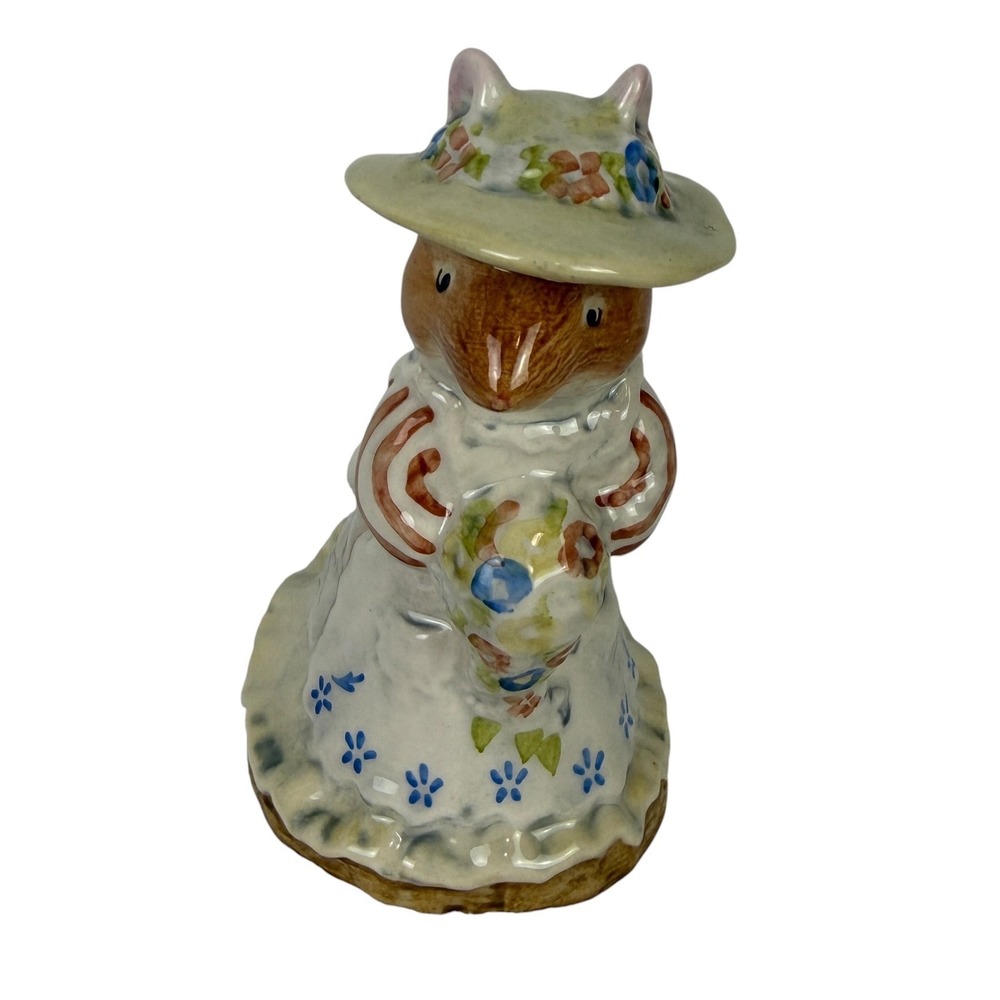 Royal Doulton Poppy Eyebright Brambly Hedge Figurine DBH1 England 1982 Mouse